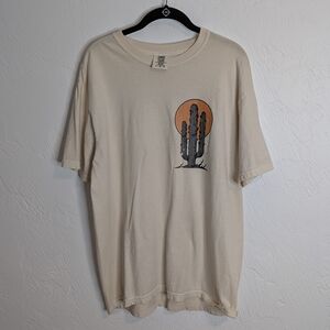Comfort Colors Beige Cactus Graphic Tee